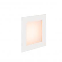 SLV FRAME LED Quadratische Wandeinbauleuchte BASIC mit warmweißem Licht 1000576